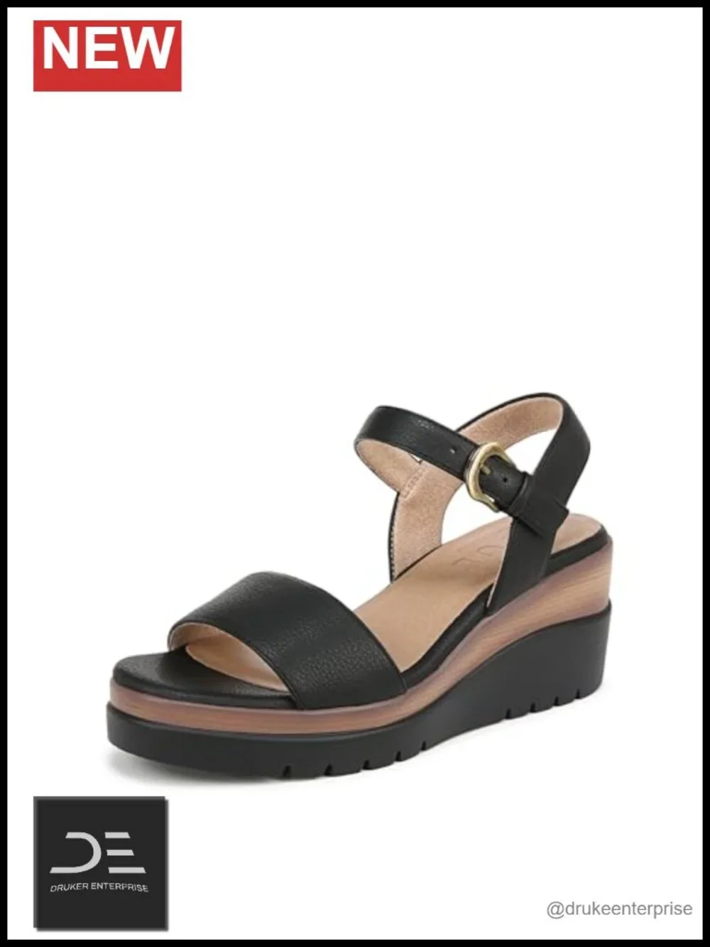 Wedge Sandals with ContourFIT Arch Support Comfort